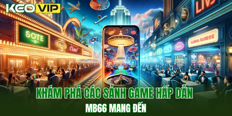 New88 - Sân Chơi Cá Cược Sport Uy Tín Cho Mọi Người 4 Khám phá các sảnh game hấp dẫn MB66 mang đến
