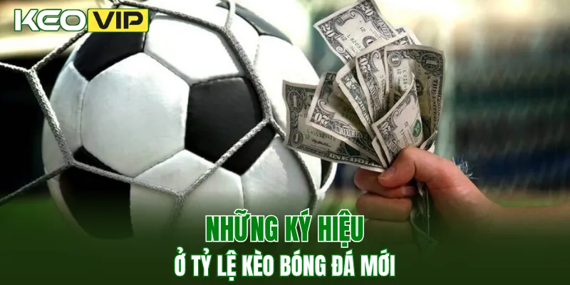 Những ký hiệu ở tỷ lệ kèo bóng đá mới